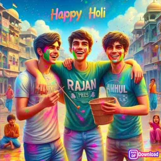 Happy Holi Dp Boy 5