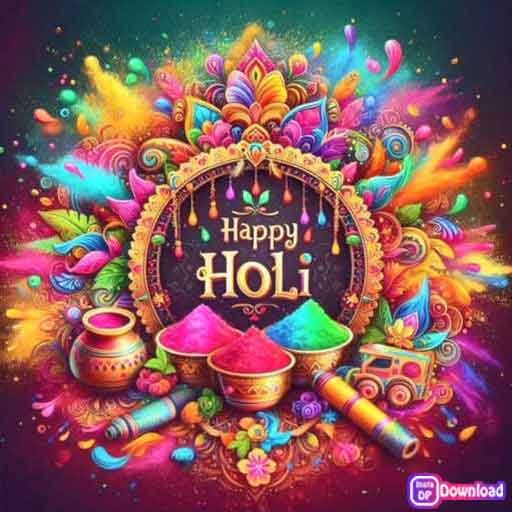 Happy Holi Dp Download 4