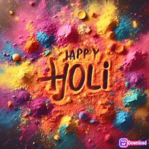Happy Holi Dp Girl 5