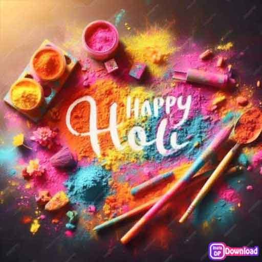 Happy Holi Dp Girl 7