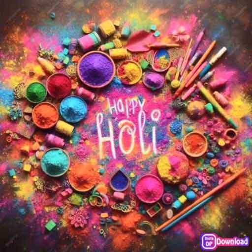 Happy Holi Dp Girl 8