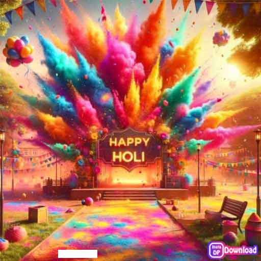 Happy Holi Dp Photo 1