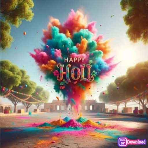 Happy Holi Dp Photo 3