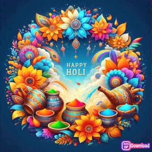 Happy Holi Dp Photo 4