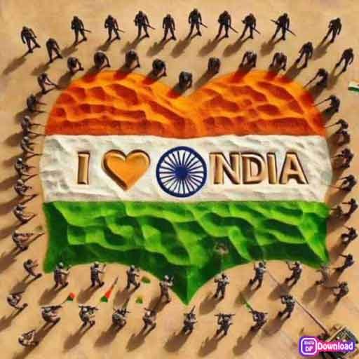 Instagram Indian Flag Dp 5
