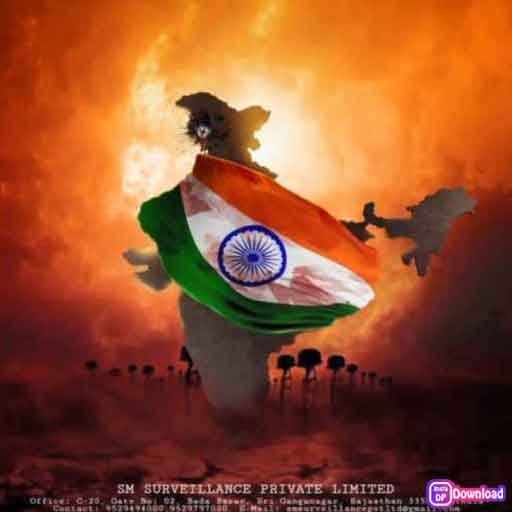 Instagram Indian Flag Dp 6